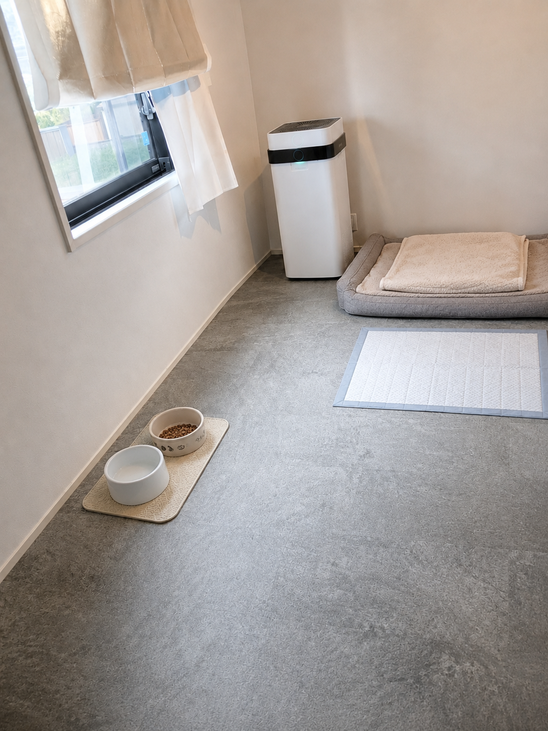 介護用に整えた個室