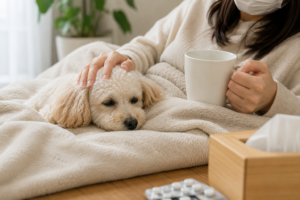 飼い主さまの体調不良時のペットシッター